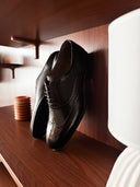 Brogues with woven panels
