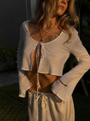 Eliza Tie-Front Shirt