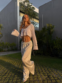 Eliza Tie-Front Shirt