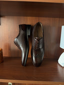 Brogues with woven panels