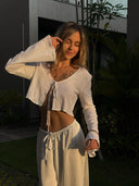 Eliza Tie-Front Shirt