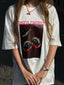 Disco Cherry Oversized Printed T-Shirt