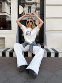 T-shirt oversize Marilyn Monro e