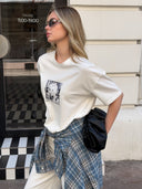 T-shirt oversize Marilyn Monro e