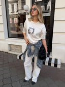 T-shirt oversize Marilyn Monro e