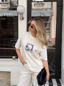 T-shirt oversize Marilyn Monro e
