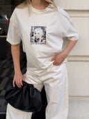 T-shirt oversize Marilyn Monro e