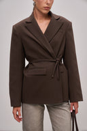 Lily belted blazer
