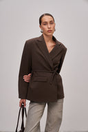 Lily belted blazer
