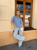 Stripe Oversized T-Shirt