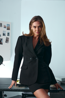 Anita double-breasted blaze