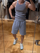 Three-thread sweat shorts