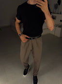 T-shirt base logo Black