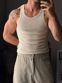Ribbed tank top