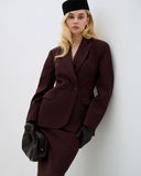 Anita double-breasted blaze