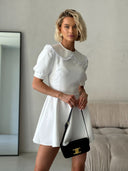 Neonila Dress with Detachable Collar