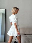 Neonila Dress with Detachable Collar