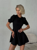 Neonila Dress with Detachable Collar