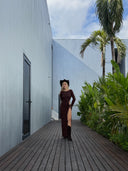 Dress with Cutout Jacqueline
