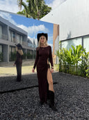 Dress with Cutout Jacqueline