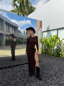 Dress with Cutout Jacqueline