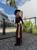 Dress with Cutout Jacqueline