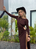 Dress with Cutout Jacqueline