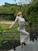 Dress with Cutout Jacqueline