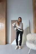 Insulated leather pants