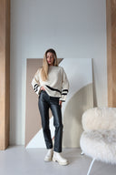 Insulated leather pants