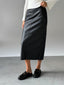 Solo Leather Skirt