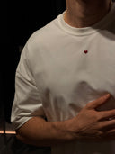 Oversized t-shirt with heart