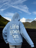 Bluza z kapturem z polaru Life Goes On