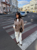 Florence Cropped Trench Coat