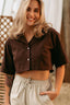 "Lindi" Cropped Shirt 