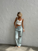 Lemon Tie-Up Top