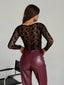 Choco leather pants