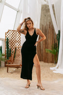 Сукня з розрізом Linda 