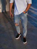 Ripped Oversized Mom Jeans