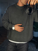 Oversized knitted "Haid" sweater