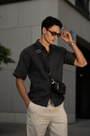 Seoul linen short sleeve shirt