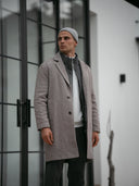 Herringbone Lined Coat