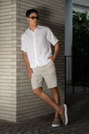 Seoul linen short sleeve shirt