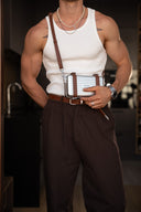 Tank top prążkowany