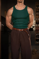 Tank top prążkowany