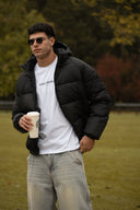 Short Meloy puffer jacket