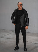 Black Biker Jacket