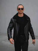 Black Biker Jacket