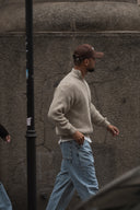 Джемпер на короткій блискавці Madison