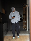 "Night" Straight Pants